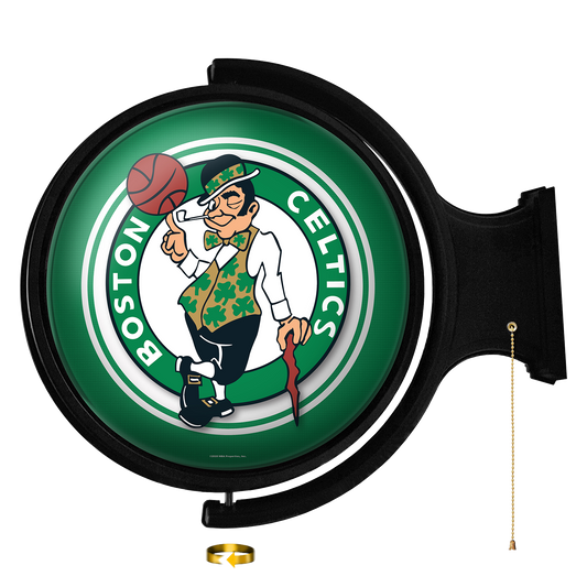 Boston Celtics Round Rotating Wall Sign