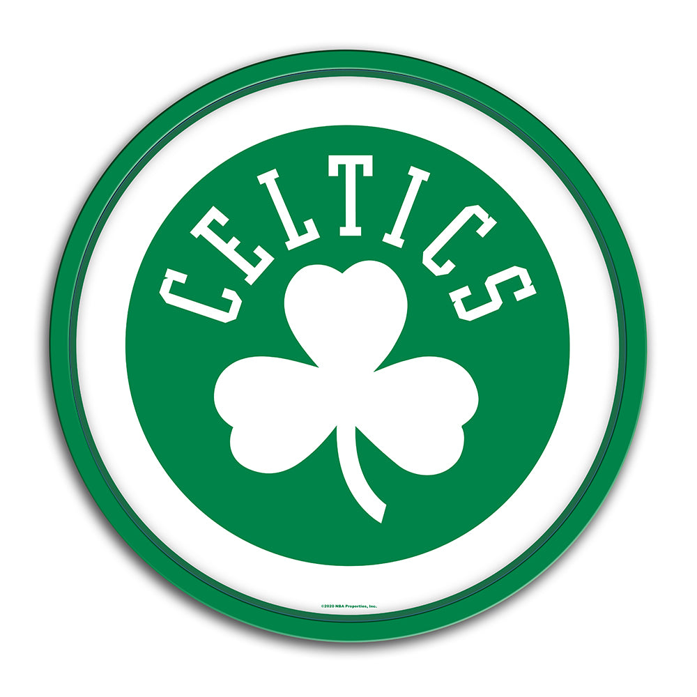 Boston Celtics Modern Disc Wall Sign