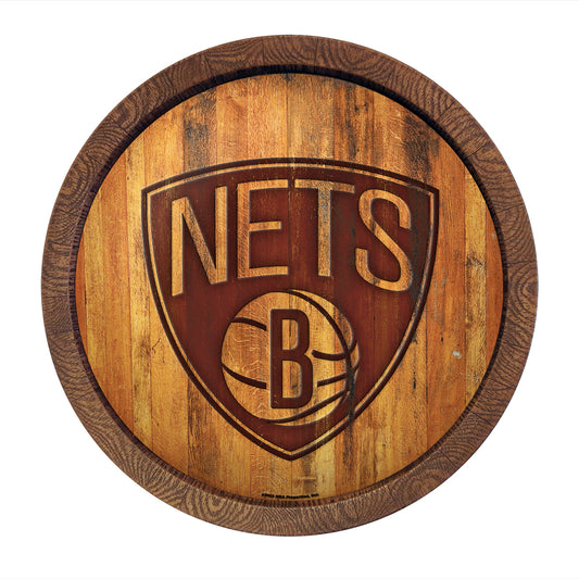 Brooklyn Nets Branded Barrel Top Sign