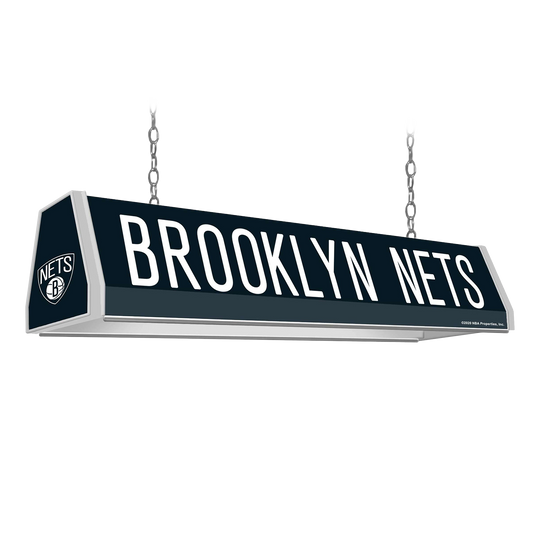 Brooklyn Nets Standard Pool Table Light
