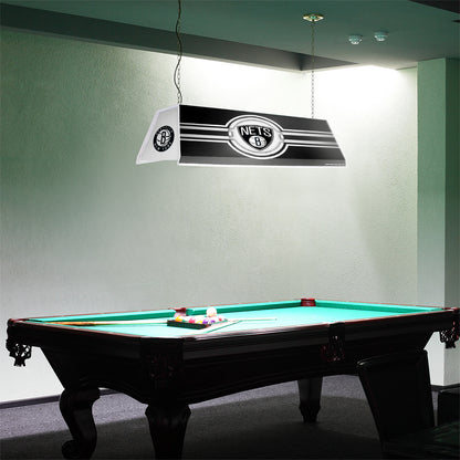 Brooklyn Nets Edge Glow Pool Table Light Room View