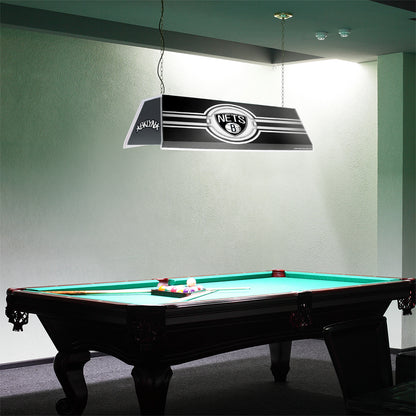 Brooklyn Nets Edge Glow Pool Table Light Room View