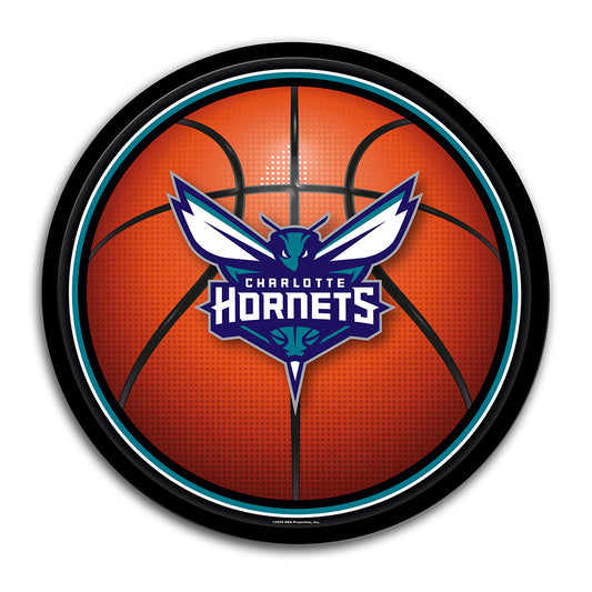 Charlotte Hornets Basketball Modern Disc Wall Sign