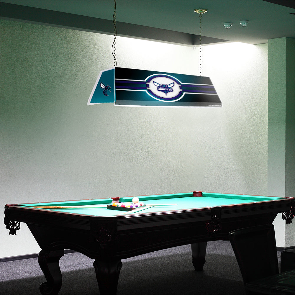 Charlotte Hornets Edge Glow Pool Table Light Room View