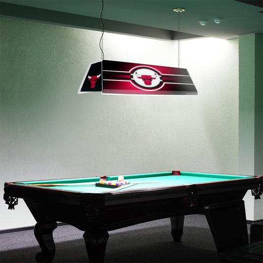 Chicago Bulls Edge Glow Pool Table Light Room View
