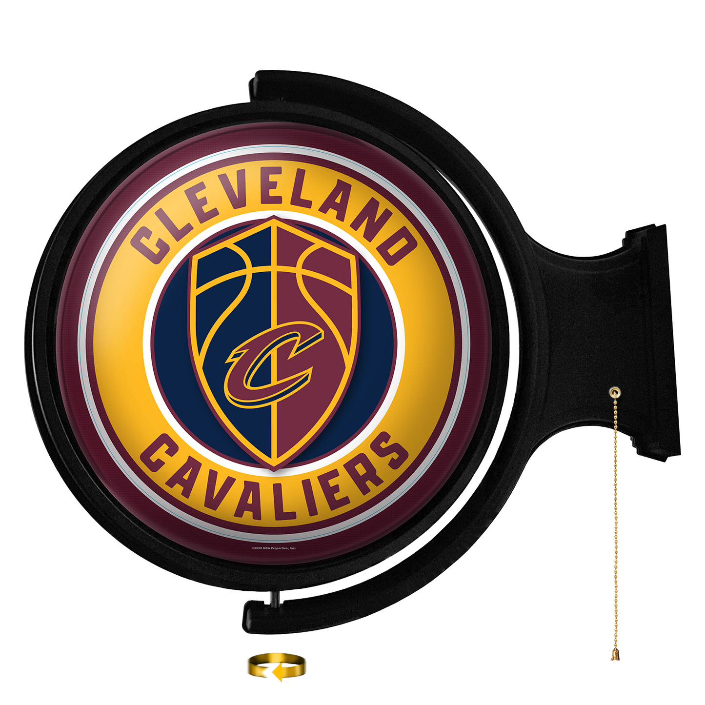 Cleveland Cavaliers Round Rotating Wall Sign