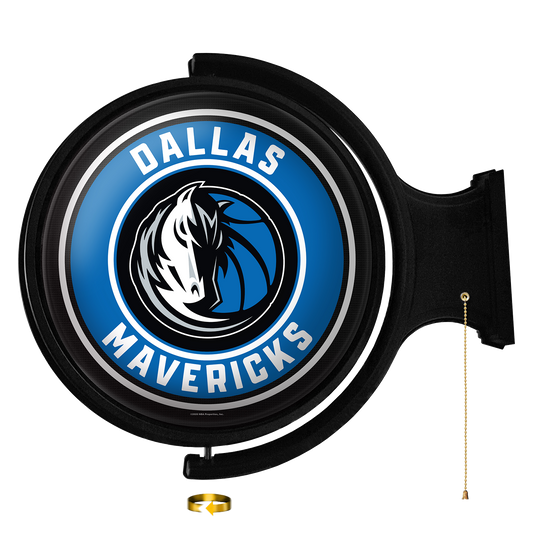 Dallas Mavericks Round Rotating Wall Sign