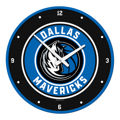 Dallas Mavericks Round Wall Clock