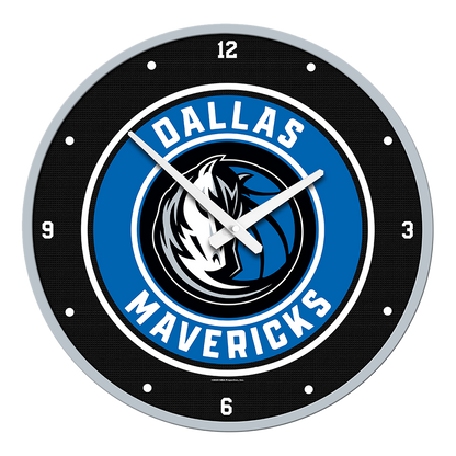 Dallas Mavericks Round Wall Clock