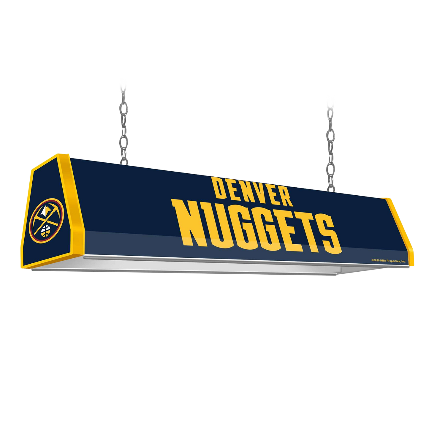 Denver Nuggets Standard Pool Table Light