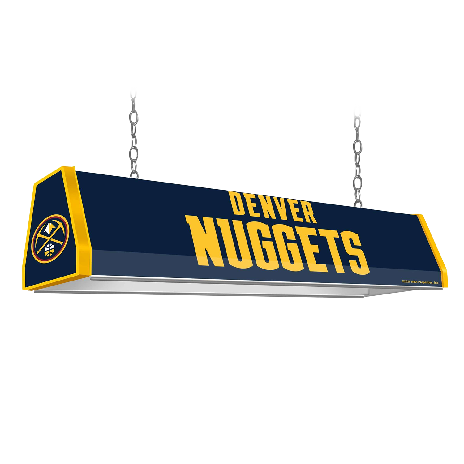 Denver Nuggets Standard Pool Table Light