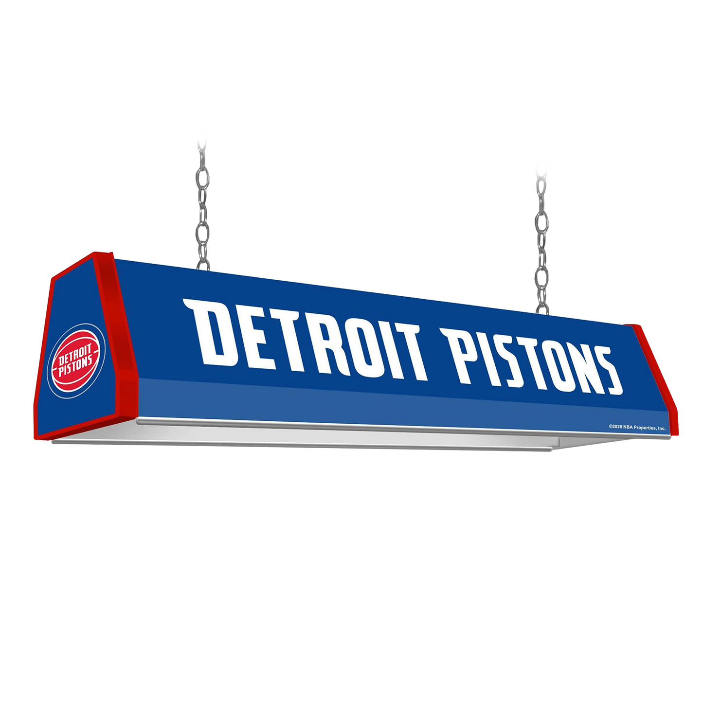 Detroit Pistons Standard Pool Table Light