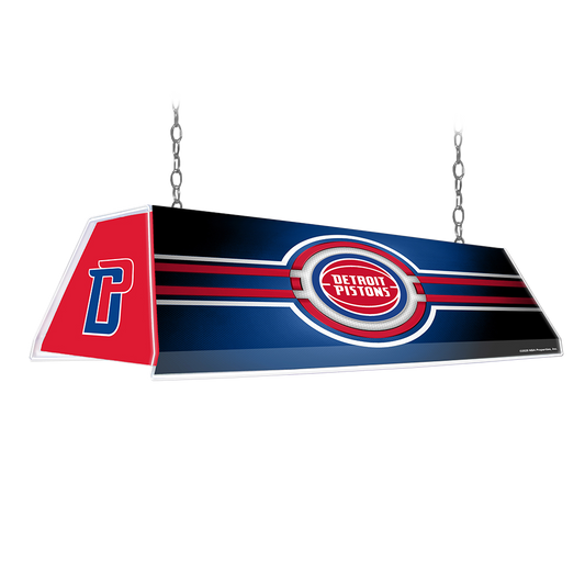 Detroit Pistons Edge Glow Pool Table Light