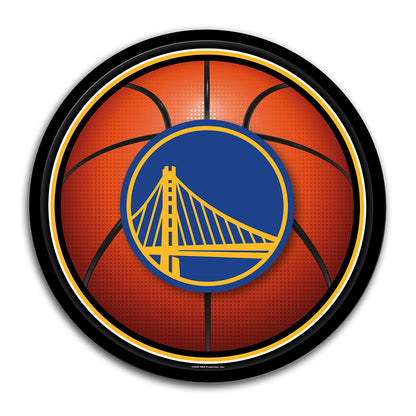 Golden State Warriors Basketball Modern Disc Wall Sign