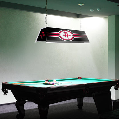 Houston Rockets Edge Glow Pool Table Light Room View