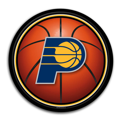 Indiana Pacers Basketball Modern Disc Wall Sign