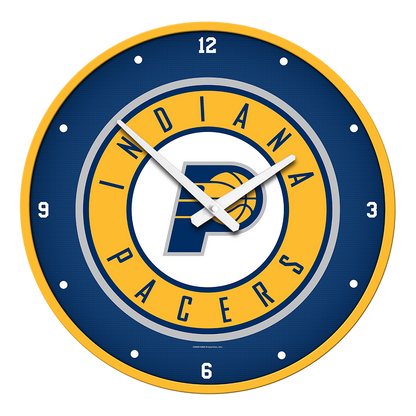 Indiana Pacers Round Wall Clock
