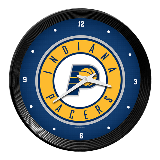 Indiana Pacers Ribbed Wall Clock