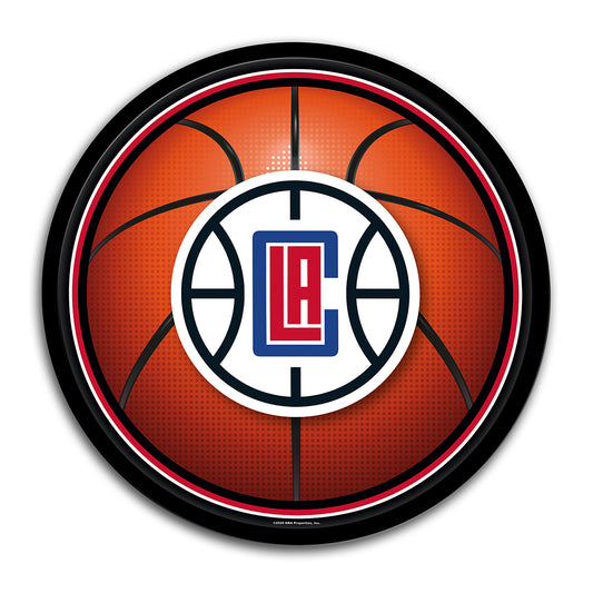 Los Angeles Clippers Basketball Modern Disc Wall Sign
