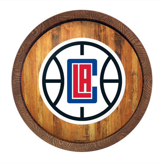 Los Angeles Clippers Barrel Top Sign
