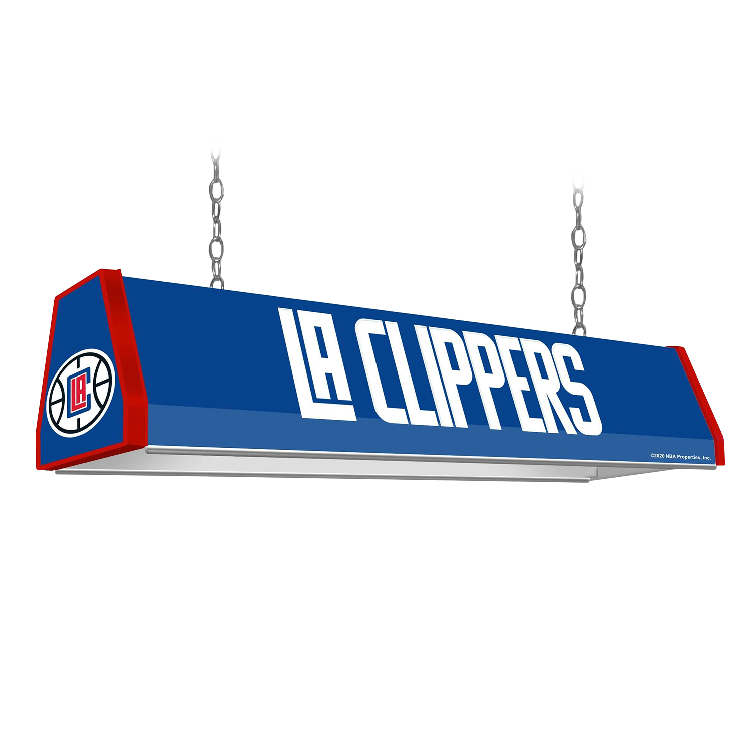 Los Angeles Clippers Standard Pool Table Light