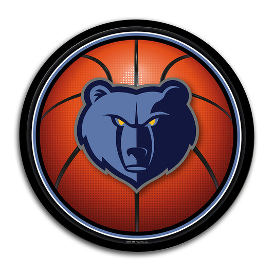 Memphis Grizzlies Basketball Modern Disc Wall Sign