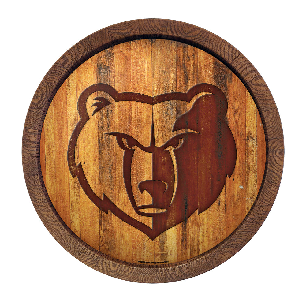 Memphis Grizzlies Branded Barrel Top Sign