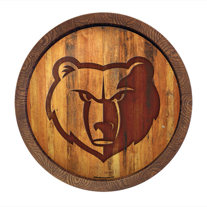 Memphis Grizzlies Branded Barrel Top Sign