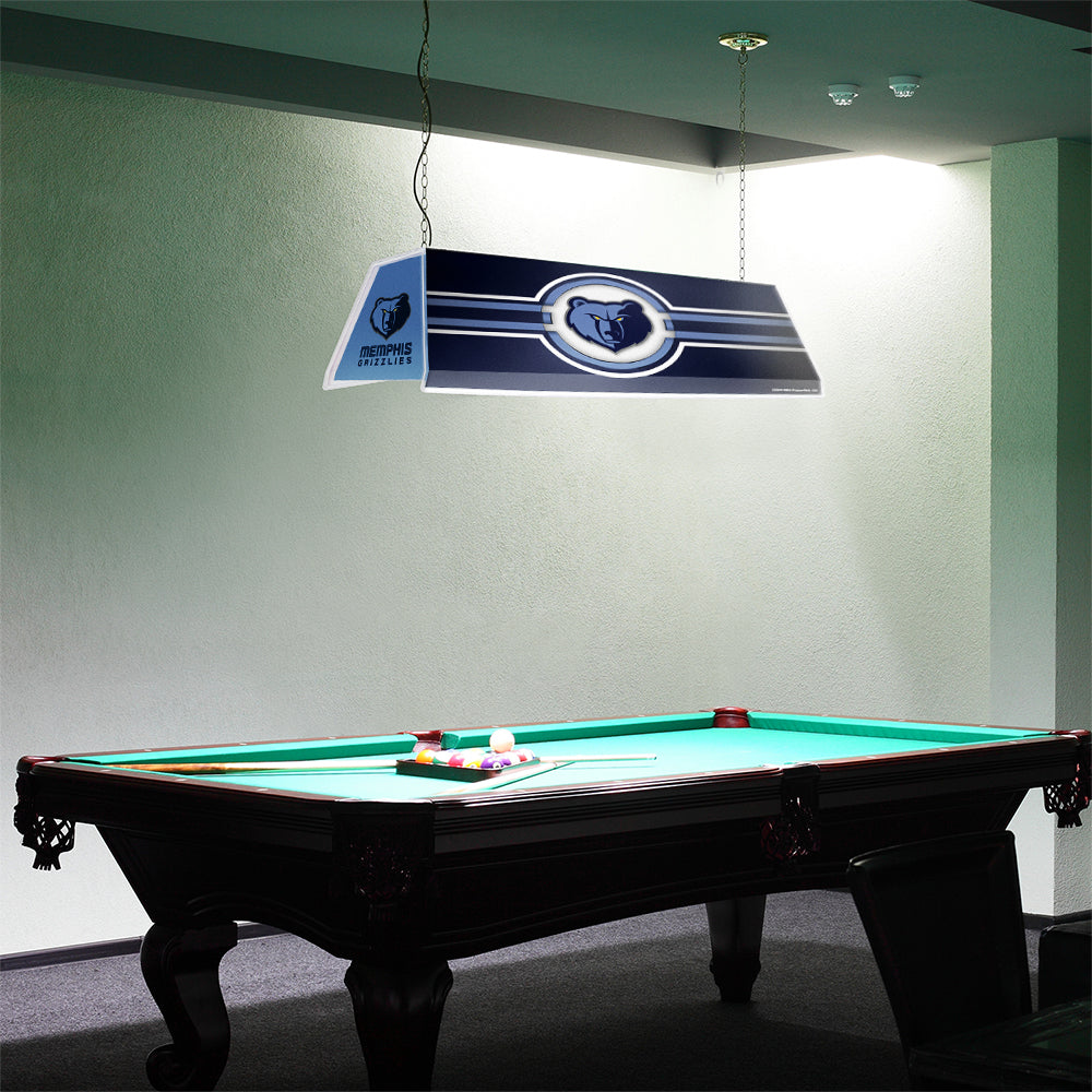Memphis Grizzlies Edge Glow Pool Table Light Room View