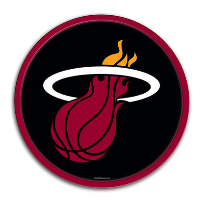 Miami Heat Modern Disc Wall Sign