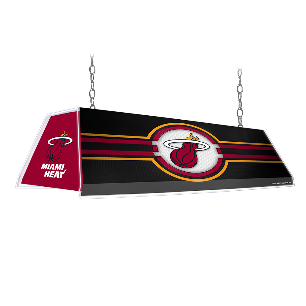 Miami Heat Edge Glow Pool Table Light