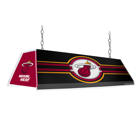 Miami Heat Edge Glow Pool Table Light