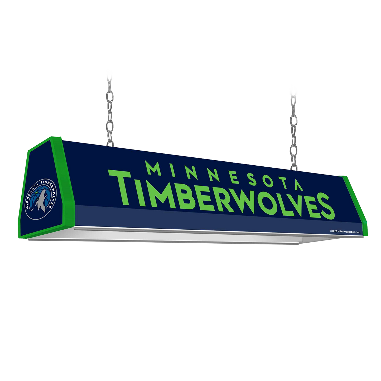 Minnesota Timberwolves Standard Pool Table Light