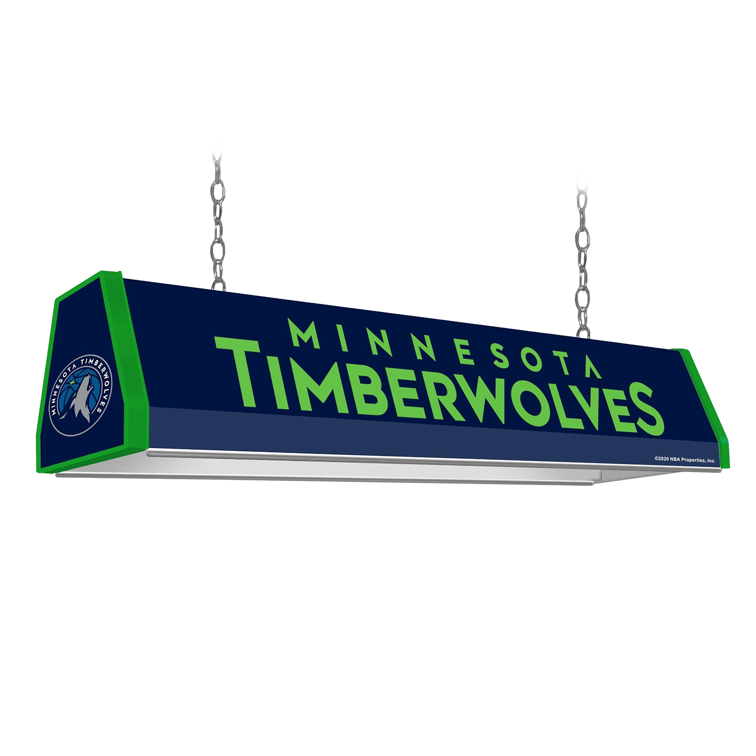 Minnesota Timberwolves Standard Pool Table Light
