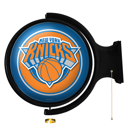 New York Knicks Round Rotating Wall Sign