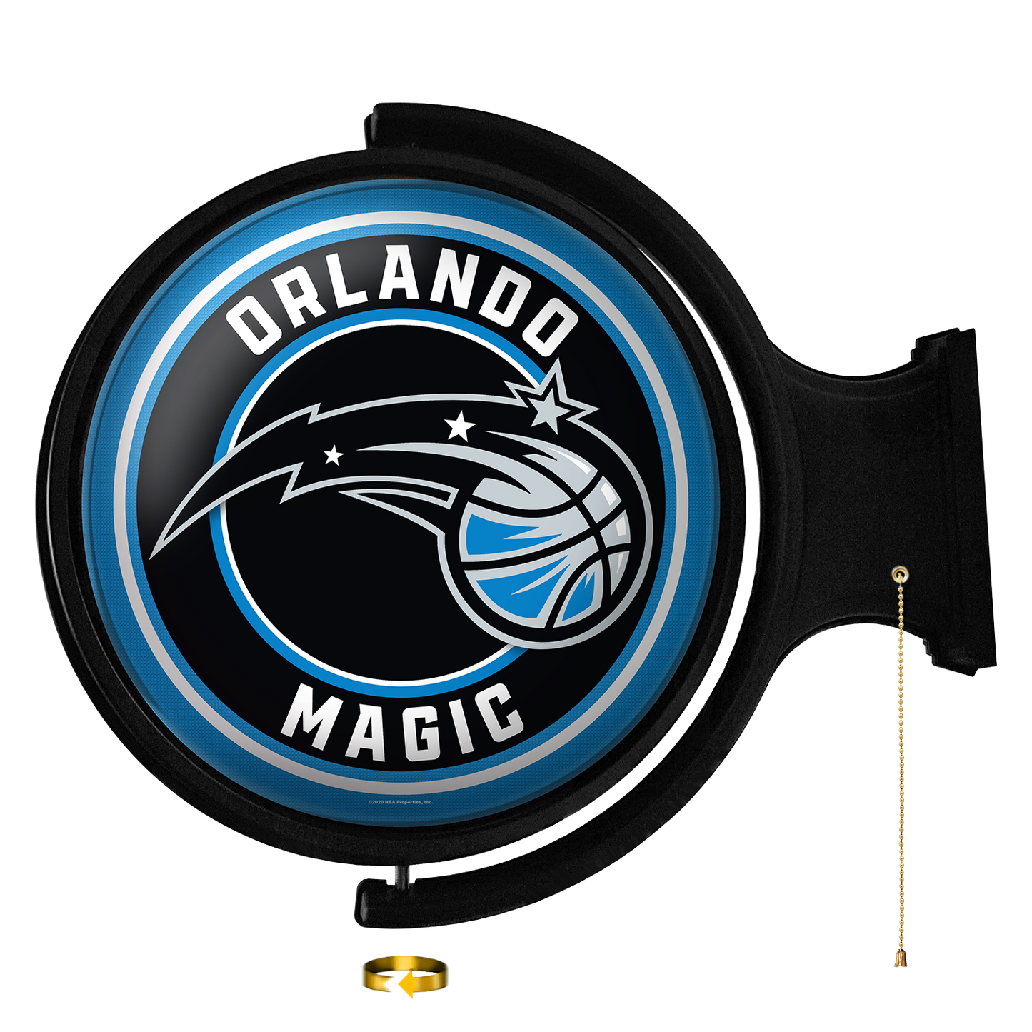 Orlando Magic Round Rotating Wall Sign