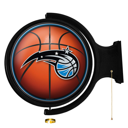 Orlando Magic Round Basketball Rotating Wall Sign