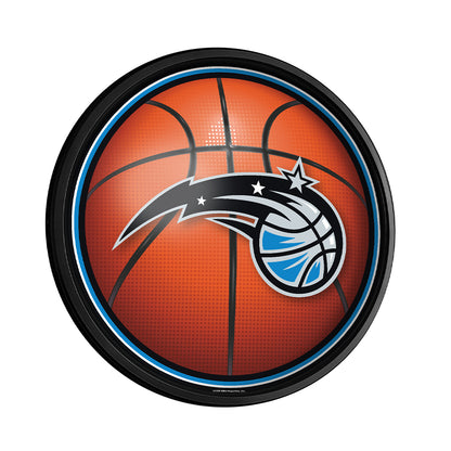 Orlando Magic Basketball Slimline Round Lighted Wall Sign