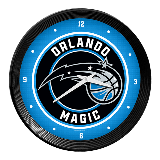 Orlando Magic Ribbed Wall Clock