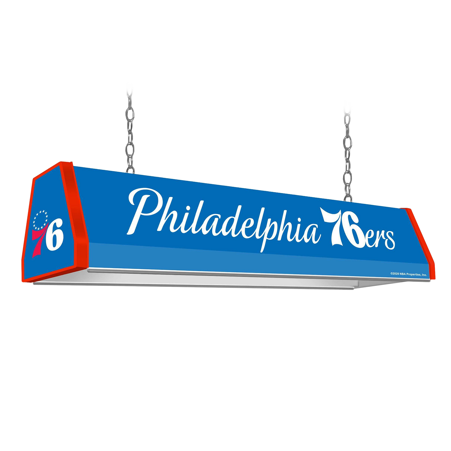 Philadelphia 76ers Standard Pool Table Light