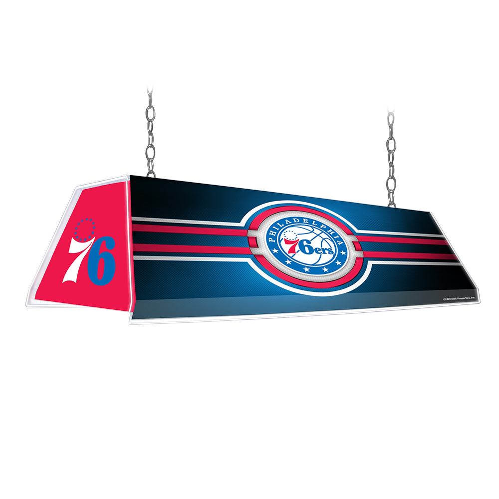 Philadelphia 76ers Edge Glow Pool Table Light