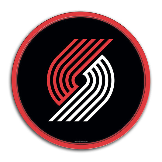 Portland Trail Blazers Modern Disc Wall Sign