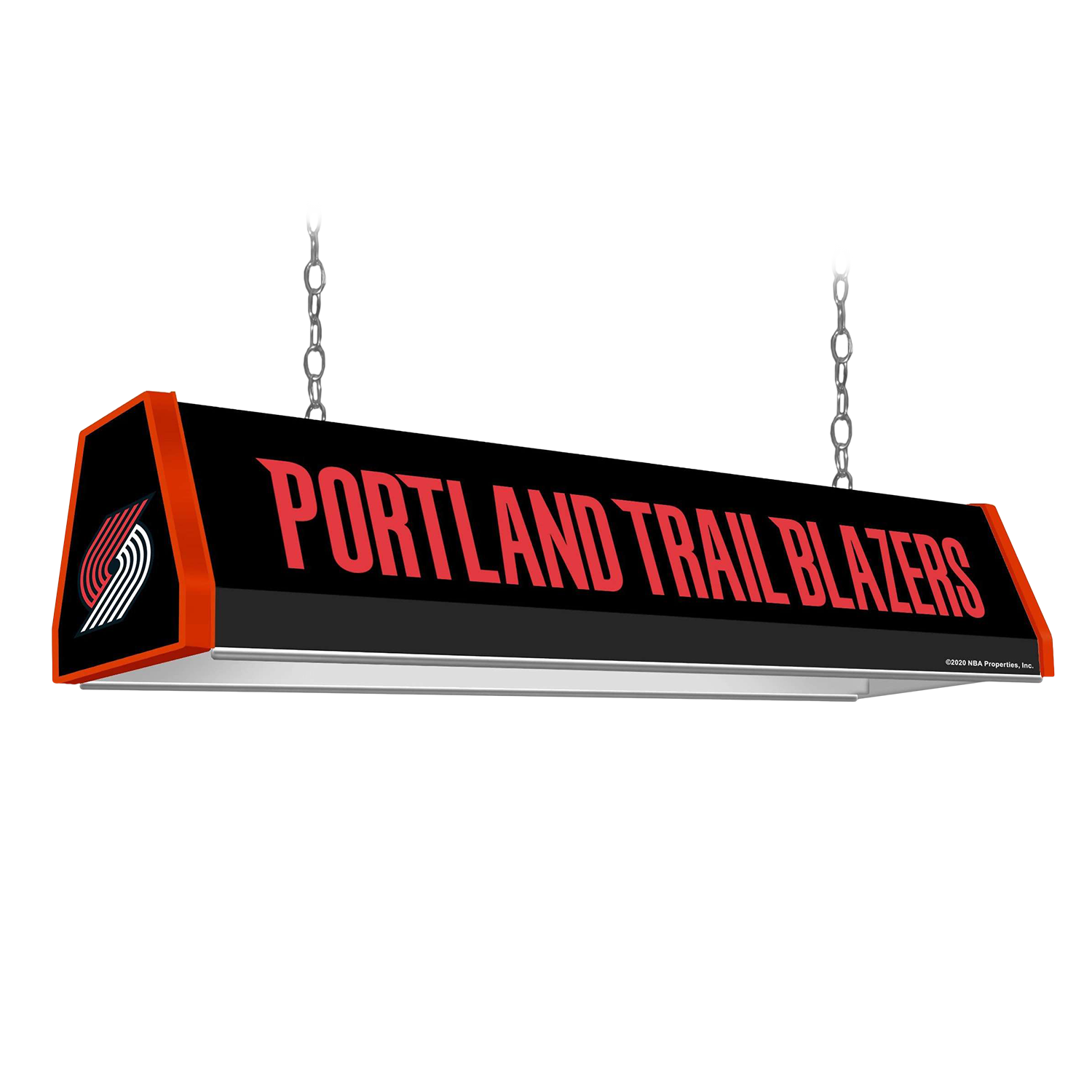 Portland Trail Blazers Standard Pool Table Light