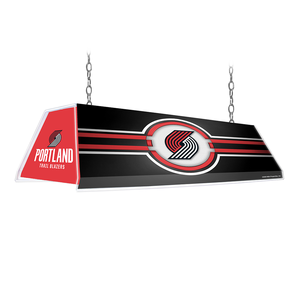 Portland Trail Blazers Edge Glow Pool Table Light