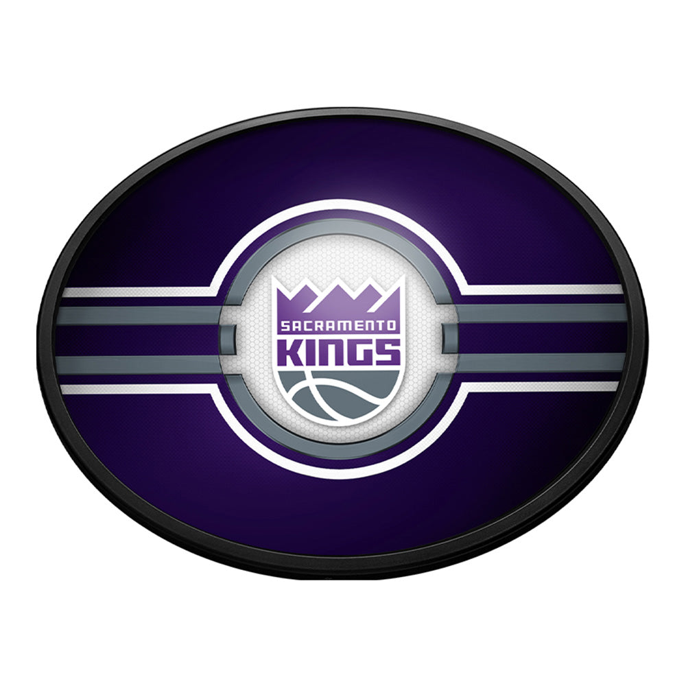 Sacramento Kings Slimline Oval Lighted Wall Sign