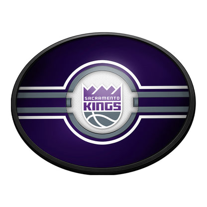 Sacramento Kings Slimline Oval Lighted Wall Sign