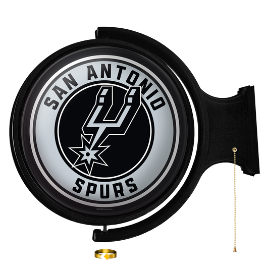 San Antonio Spurs Round Rotating Wall Sign