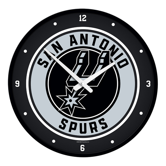 San Antonio Spurs Round Wall Clock
