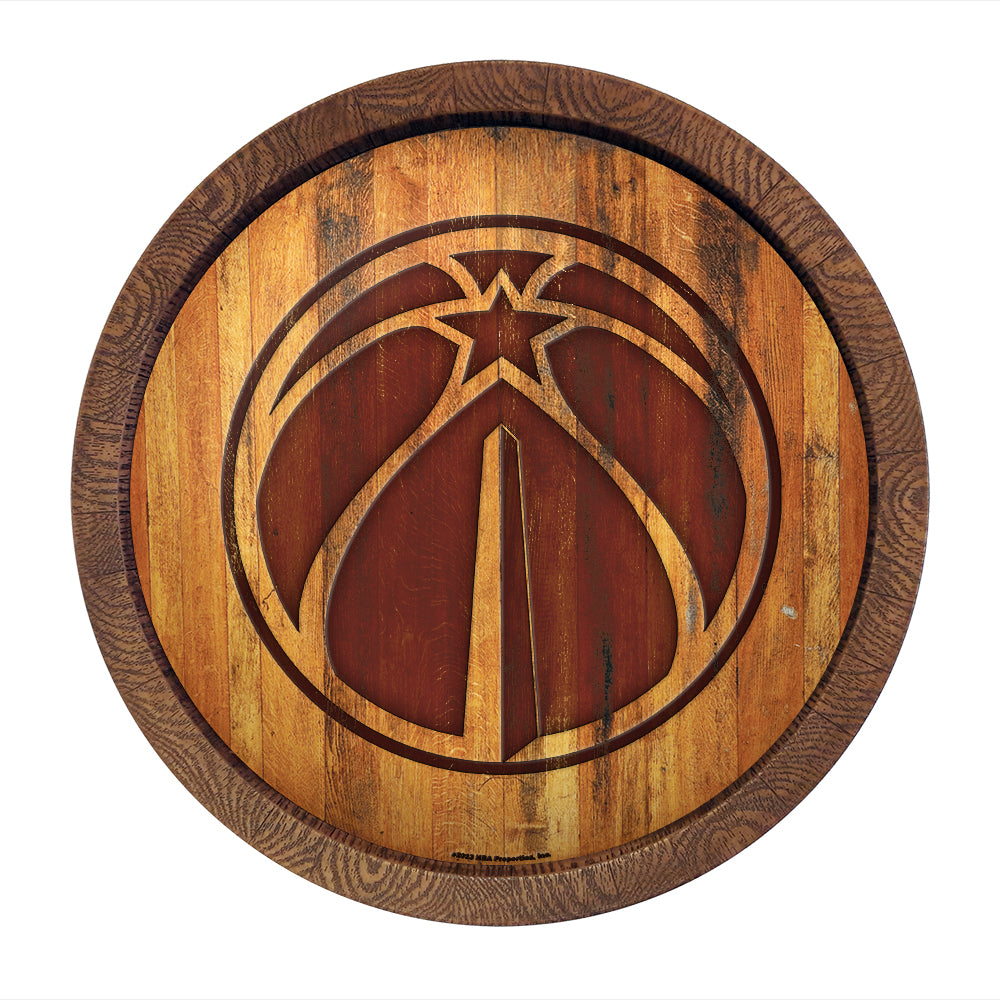 Washington Wizards Branded Barrel Top Sign