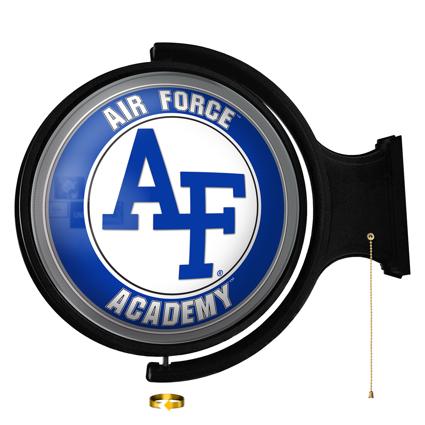 Air Force Falcons Round Rotating Wall Sign